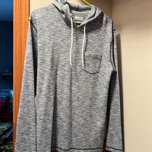 Mens BKE hooded long sleeve